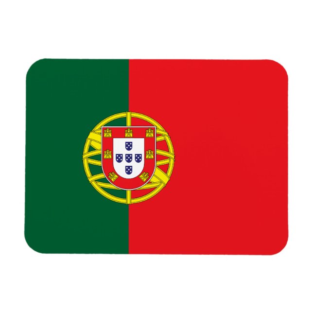 Imán Bandera de Portugal (Horizontal)