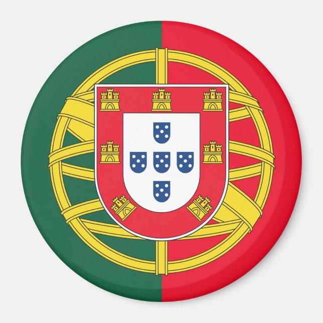 Imán Bandera de Portugal (Frente)