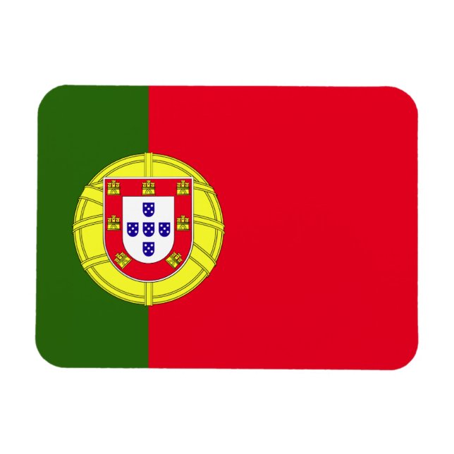 Imán Bandera de Portugal (Horizontal)