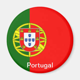 Imán bandera de portugal