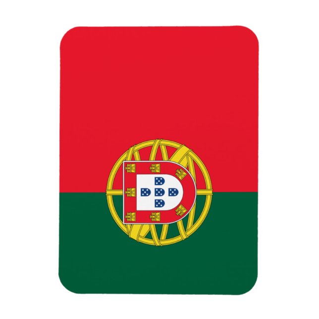 Imán Bandera de Portugal (Vertical)