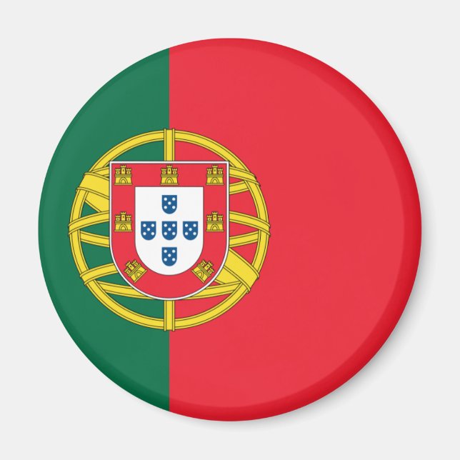 Imán bandera de portugal (Frente)