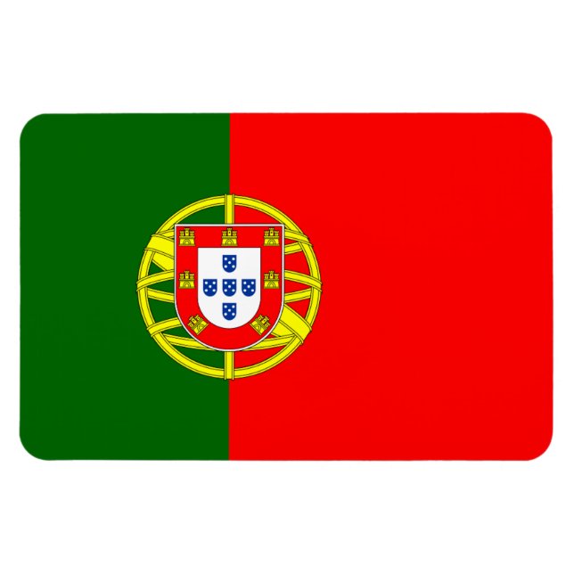 Imán Bandera de Portugal (Horizontal)