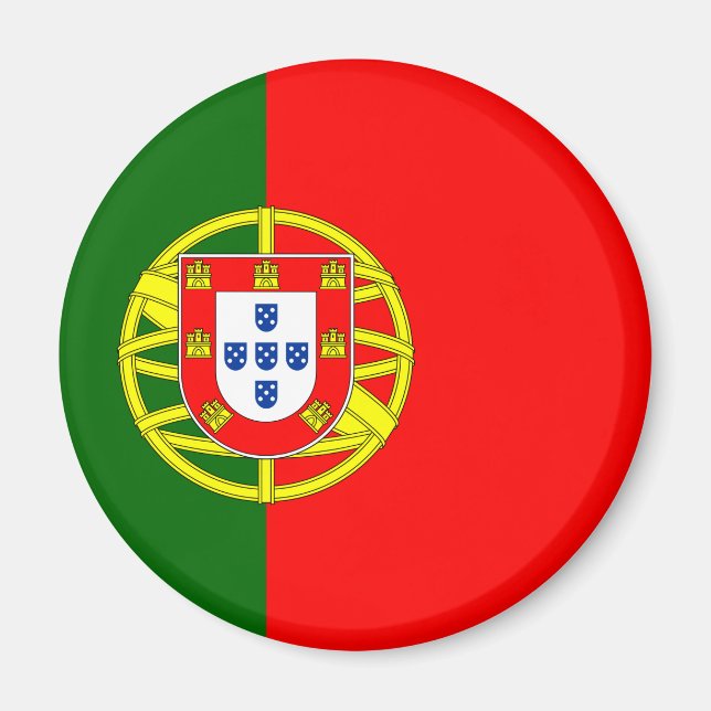 Imán Bandera de Portugal (Frente)