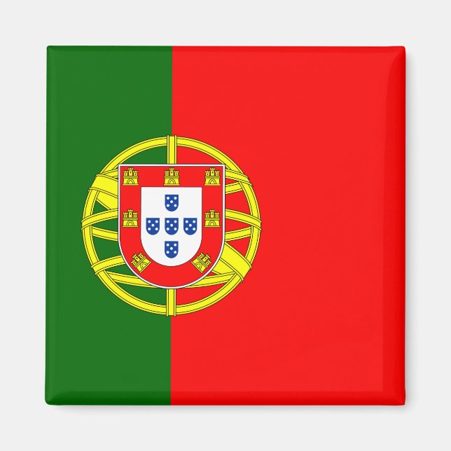 Imán Bandera de Portugal (Frente)