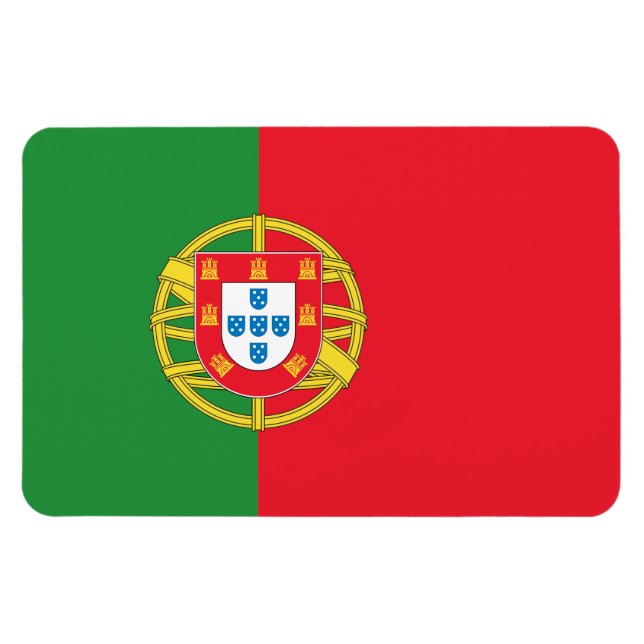 Imán Bandera de Portugal (Horizontal)