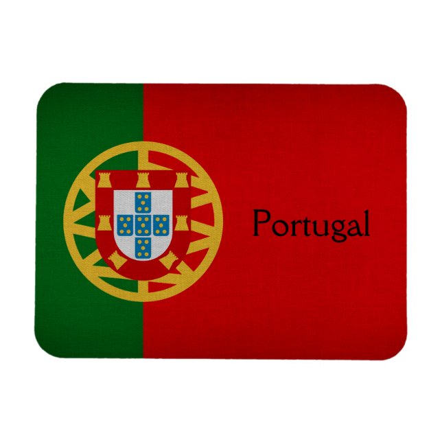 Imán Bandera de Portugal (Horizontal)