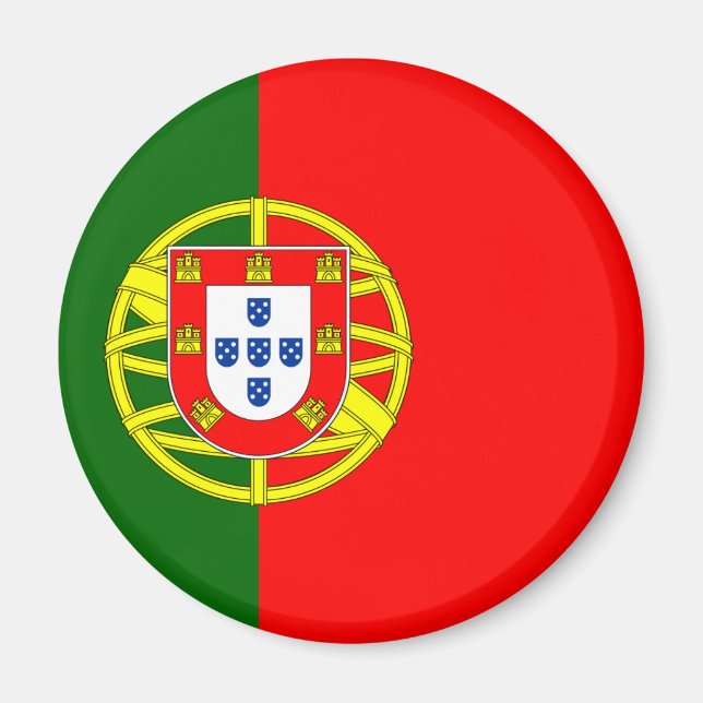 Imán Bandera de Portugal (Bandeira de Portugal) (Frente)