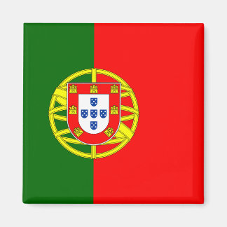 Imán Bandera de Portugal Magnet (Plaza)