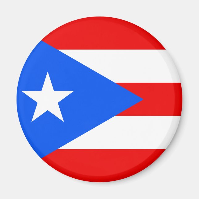 Imán Bandera de Puerto Rico (Frente)