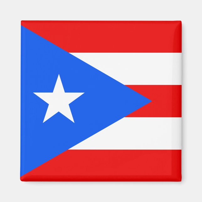 Imán Bandera de Puerto Rico (Frente)