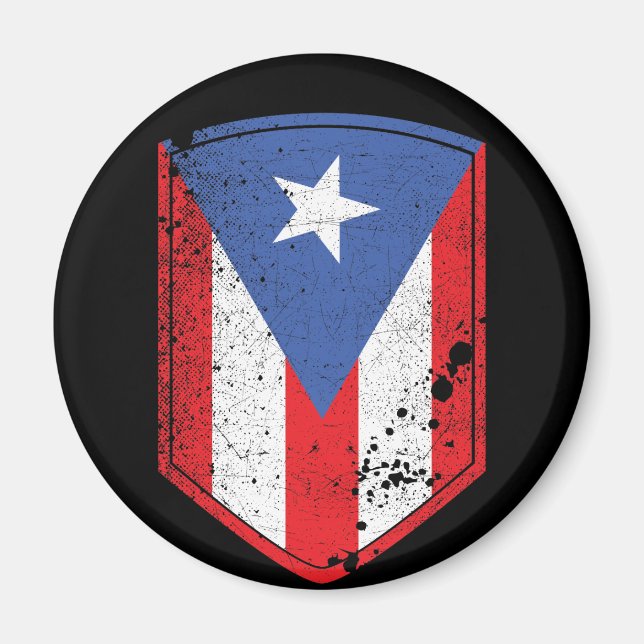 Imán Bandera de Puerto Rico (Frente)