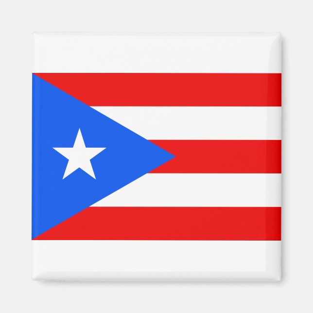 Imán Bandera de Puerto Rico (Frente)