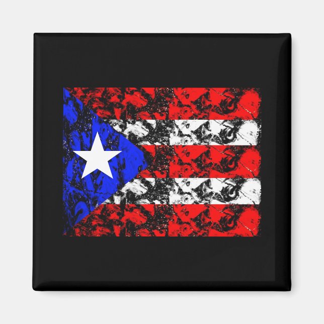 Imán Bandera de Puerto Rico (Frente)