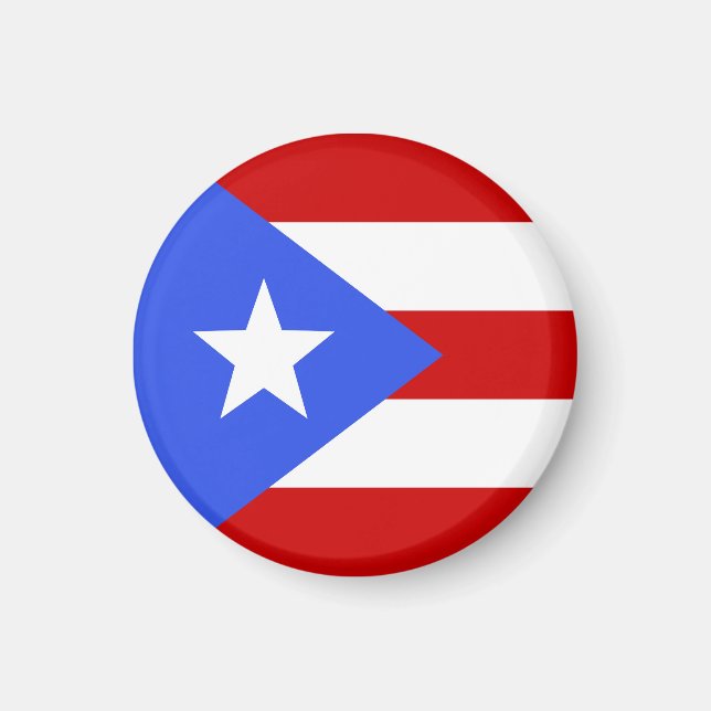 Imán Bandera de Puerto Rico (Frente)