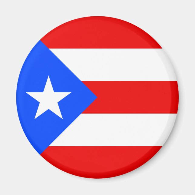 Imán Bandera de Puerto Rico (Frente)