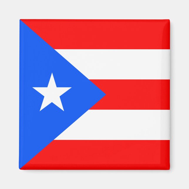 Imán Bandera de Puerto Rico (Frente)