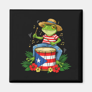 Imán Bandera de Puerto Rico Rana Coqui Puerto Rico Hisp