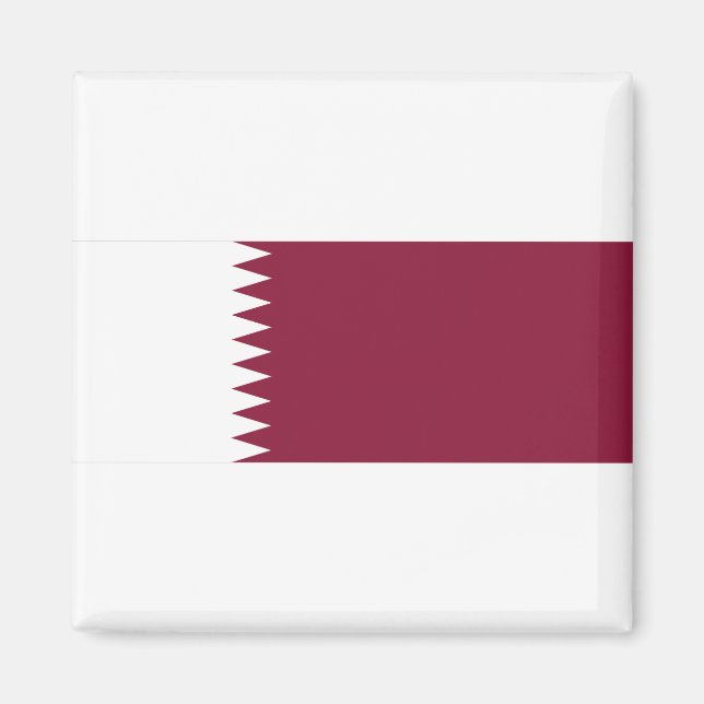 Imán Bandera de Qatar (Frente)