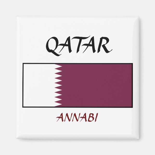 Imán Bandera de Qatar "ANNABI" (Frente)