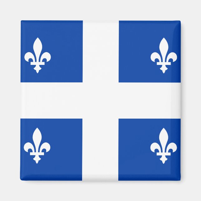 Imán Bandera de Quebec (Frente)