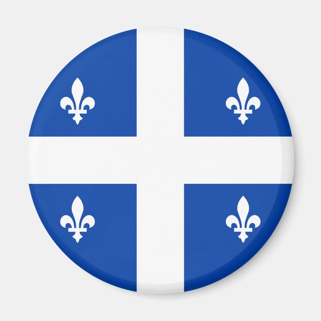 Imán Bandera de Quebec (Frente)