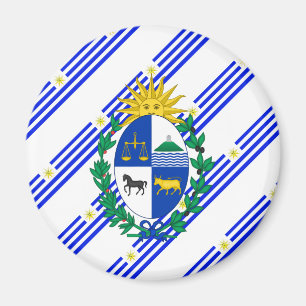 Imán Bandera de rayas de Uruguay