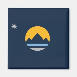 Imán Bandera de Reno (Nevada City)