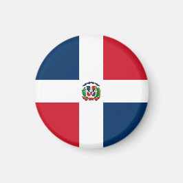 Imán Bandera de República Dominicana