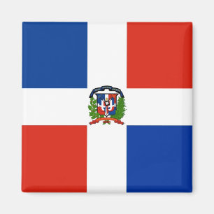 Imán Bandera de República Dominicana