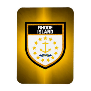 Imán Bandera de Rhode Island