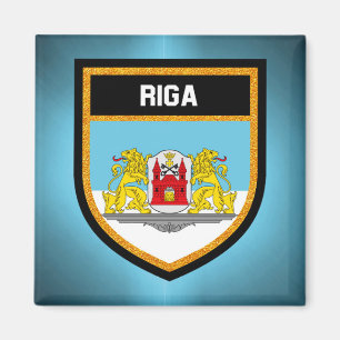 Imán Bandera de Riga