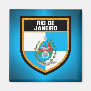 Imán Bandera de Río de Janeiro