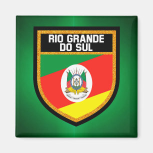 Imán Bandera de Río Grande del Sur