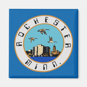 Imán Bandera de Rochester, Minnesota