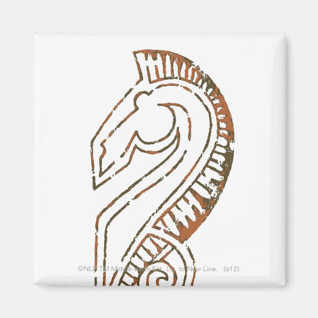 Imán Bandera de Rohirrim (Frente)