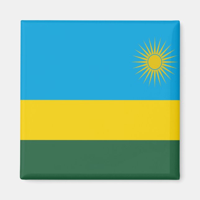 Imán Bandera de Ruanda (Frente)