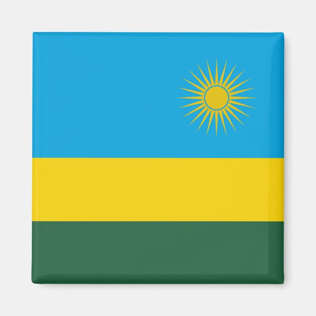 Imán Bandera de Ruanda (Frente)