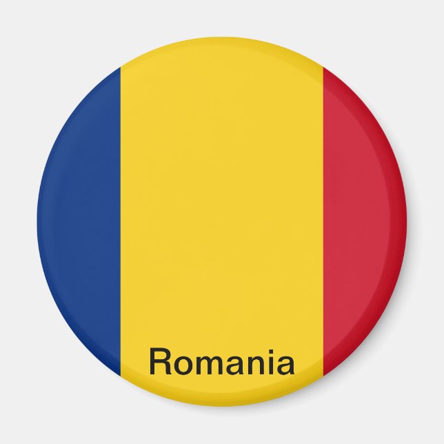 Imán Bandera de Rumania (Frente)
