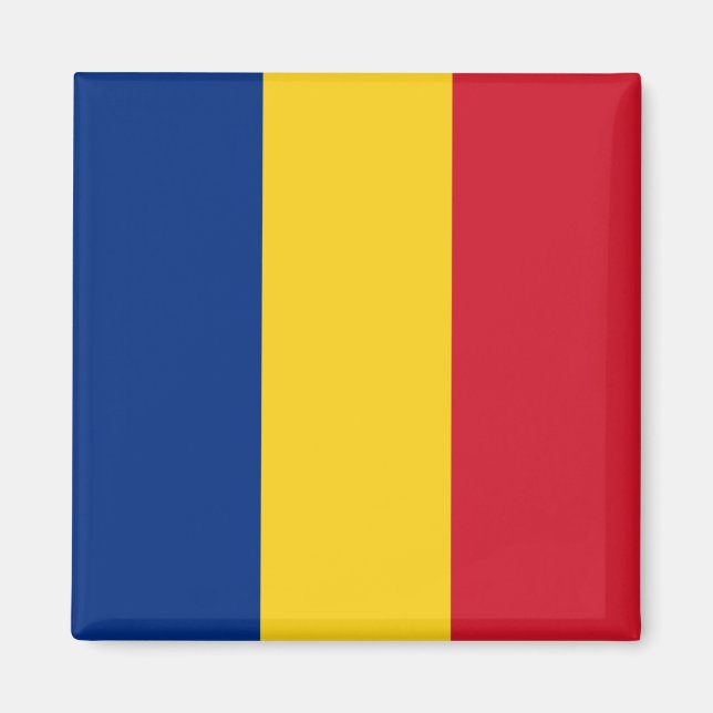 Imán Bandera de Rumania (Frente)