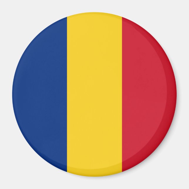 Imán Bandera de Rumania (Frente)