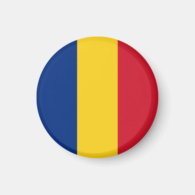 Imán Bandera de Rumania (Frente)