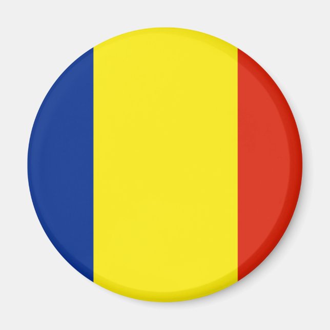 Imán Bandera de Rumania (Frente)