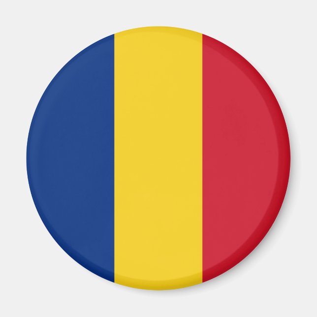 Imán Bandera de Rumania (Frente)