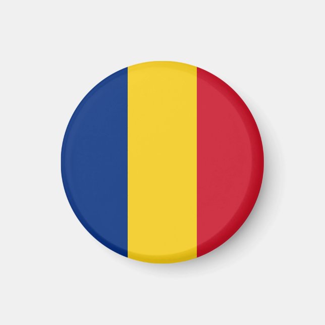Imán Bandera de Rumania (Frente)
