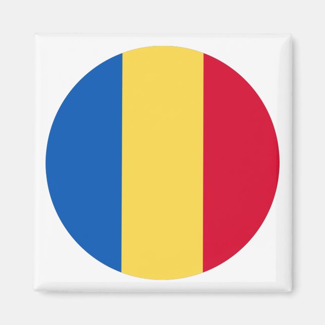 Imán Bandera de Rumania (Frente)