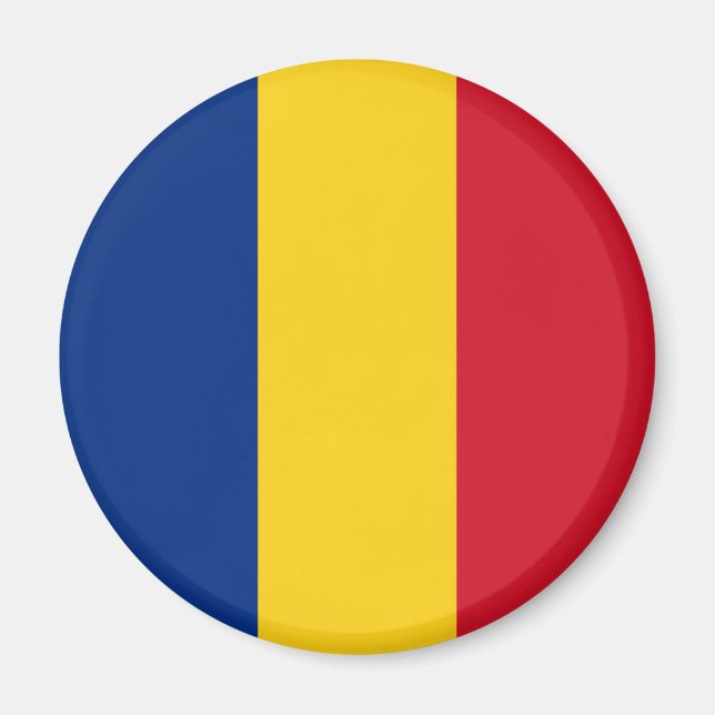 Imán Bandera de Rumania (Frente)