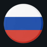 Imán Bandera de Rusia<br><div class="desc">Mapa de la bandera de Rusia</div>