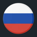Imán Bandera de Rusia<br><div class="desc">Mapa de la bandera de Rusia</div>