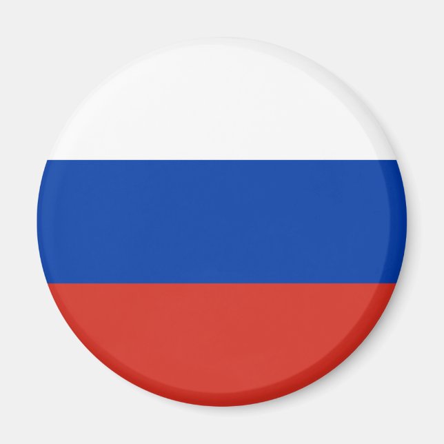 Imán Bandera de Rusia (Frente)